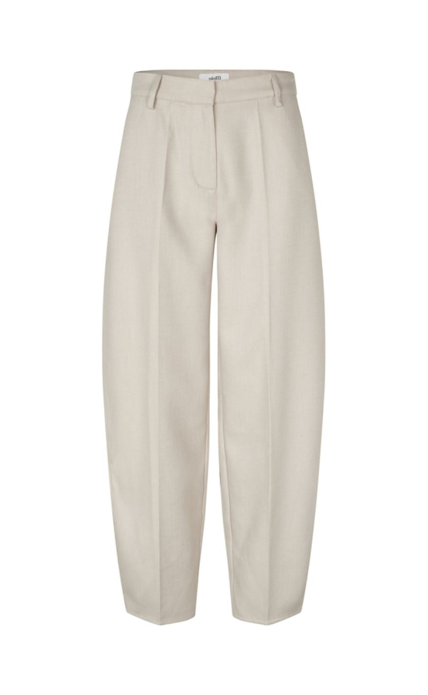 MbyM Bukser - Bodil - Spring Brown Melange