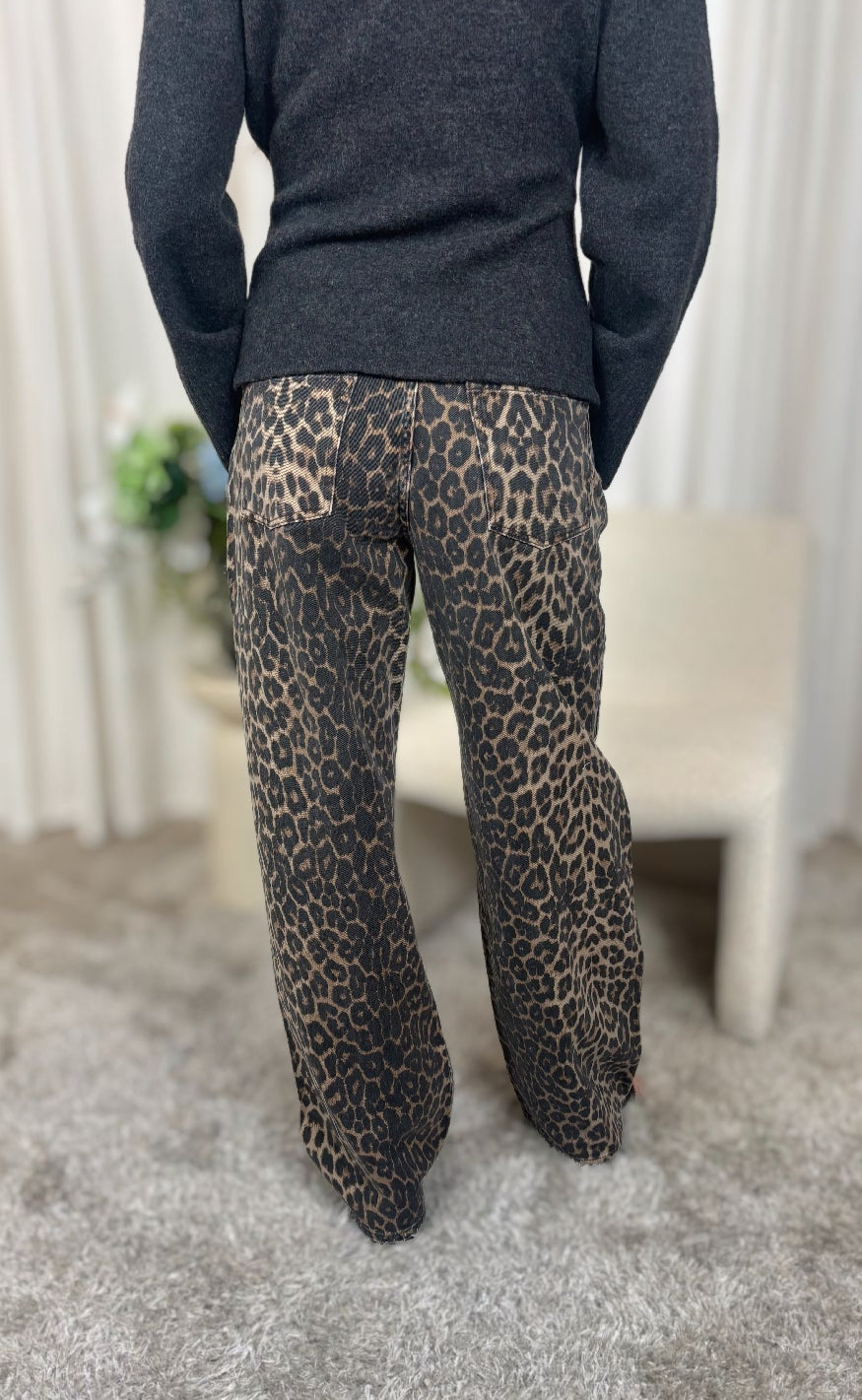 MbyM Bukser - Cadian-M - Leopard Mist