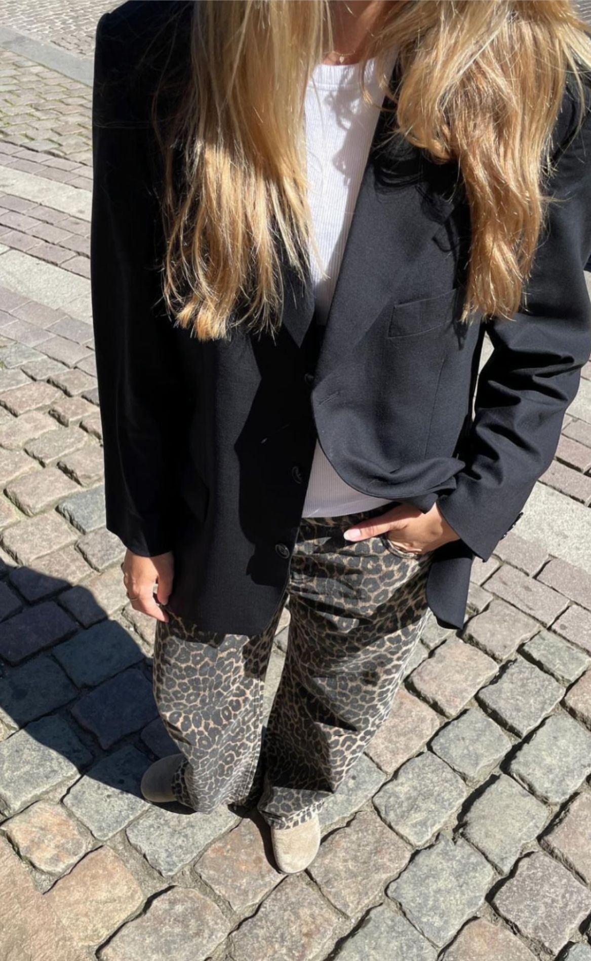 MbyM Bukser - Cadian-M - Leopard Mist