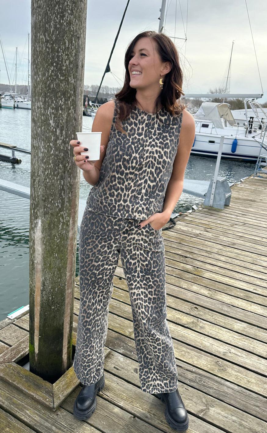 MbyM Bukser - Cadian-M - Leopard Mist