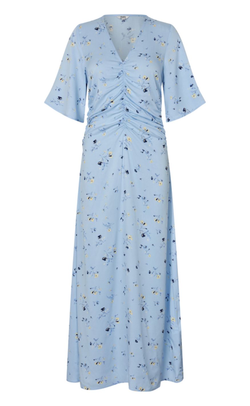 MbyM Kjole - Ineya - Lupir Print Blue
