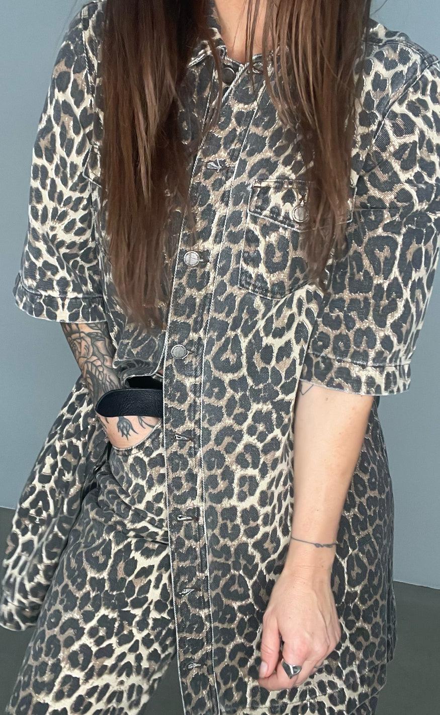 MbyM Kjole - Mira-M - Leopard Mist