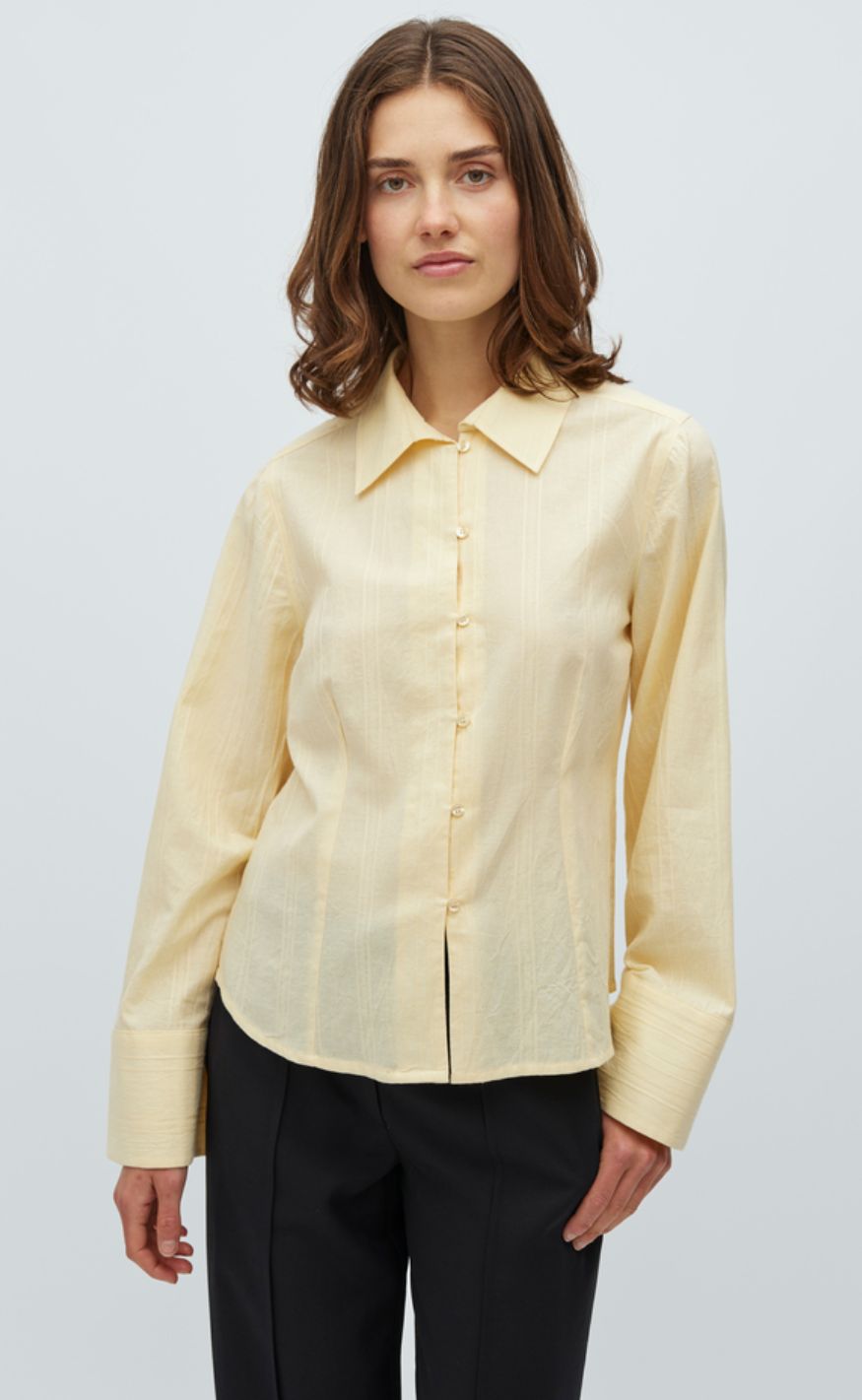 MbyM Skjorte - Aulori - Summer Yellow