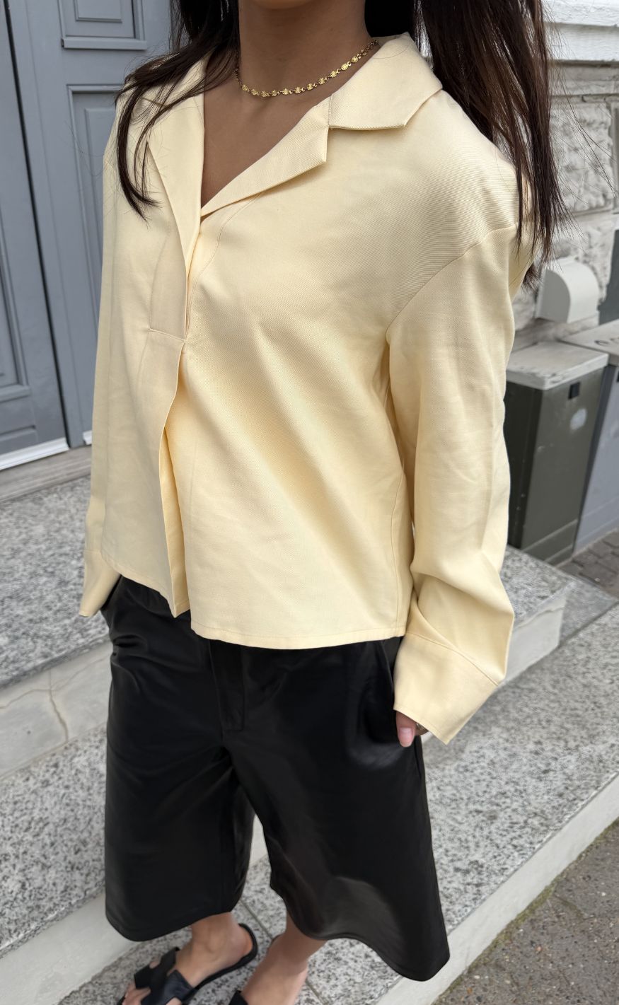 MbyM Skjorte - Elio - Summer Yellow