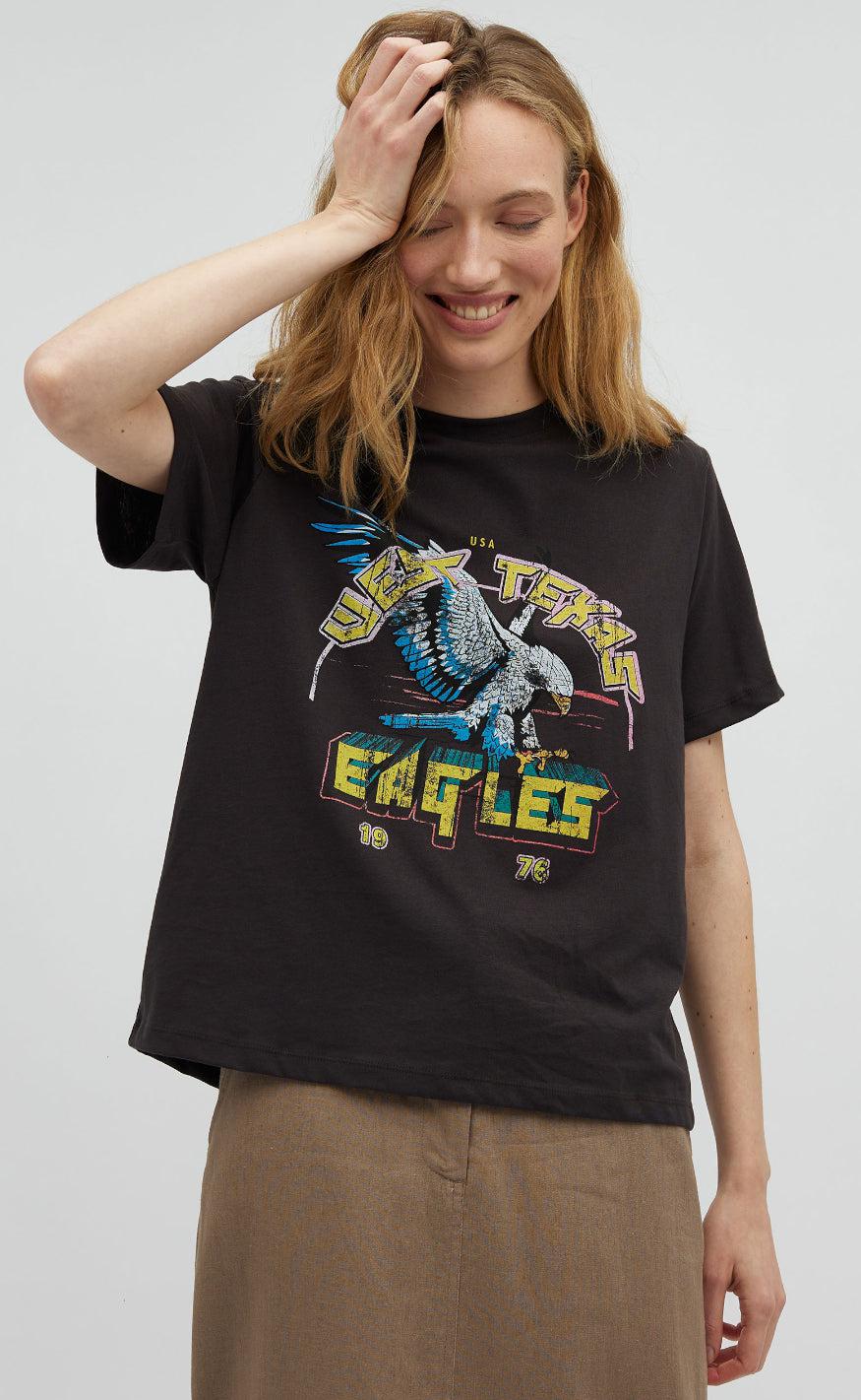 MbyM T-shirt - Eagle-M - Faded Black