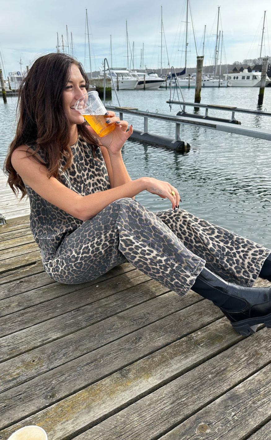 MbyM Top - Rihne-M - Leopard Mist