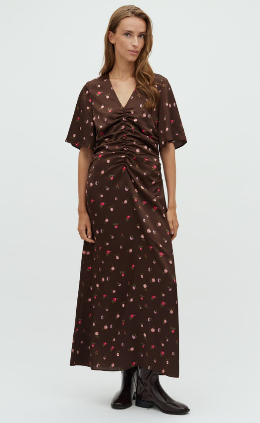 Mbym Kjole - Ineya-M - Dark Evaline Print