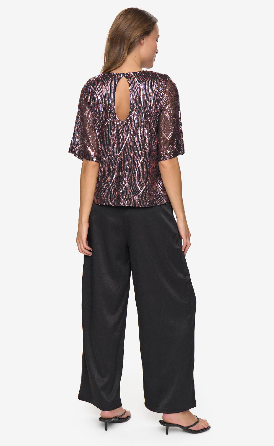 Moves Bluse - Mandi - Fig