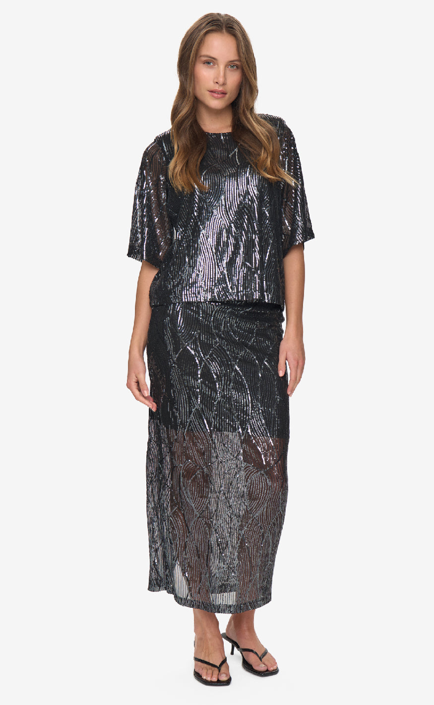 Moves Nederdel - Emerald - Black