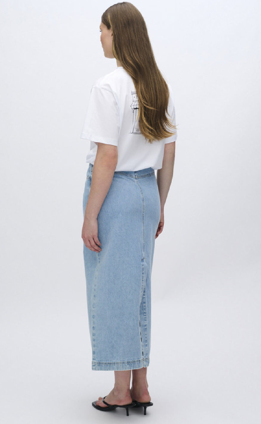 Moves Nederdel - Maisie - Light Blue