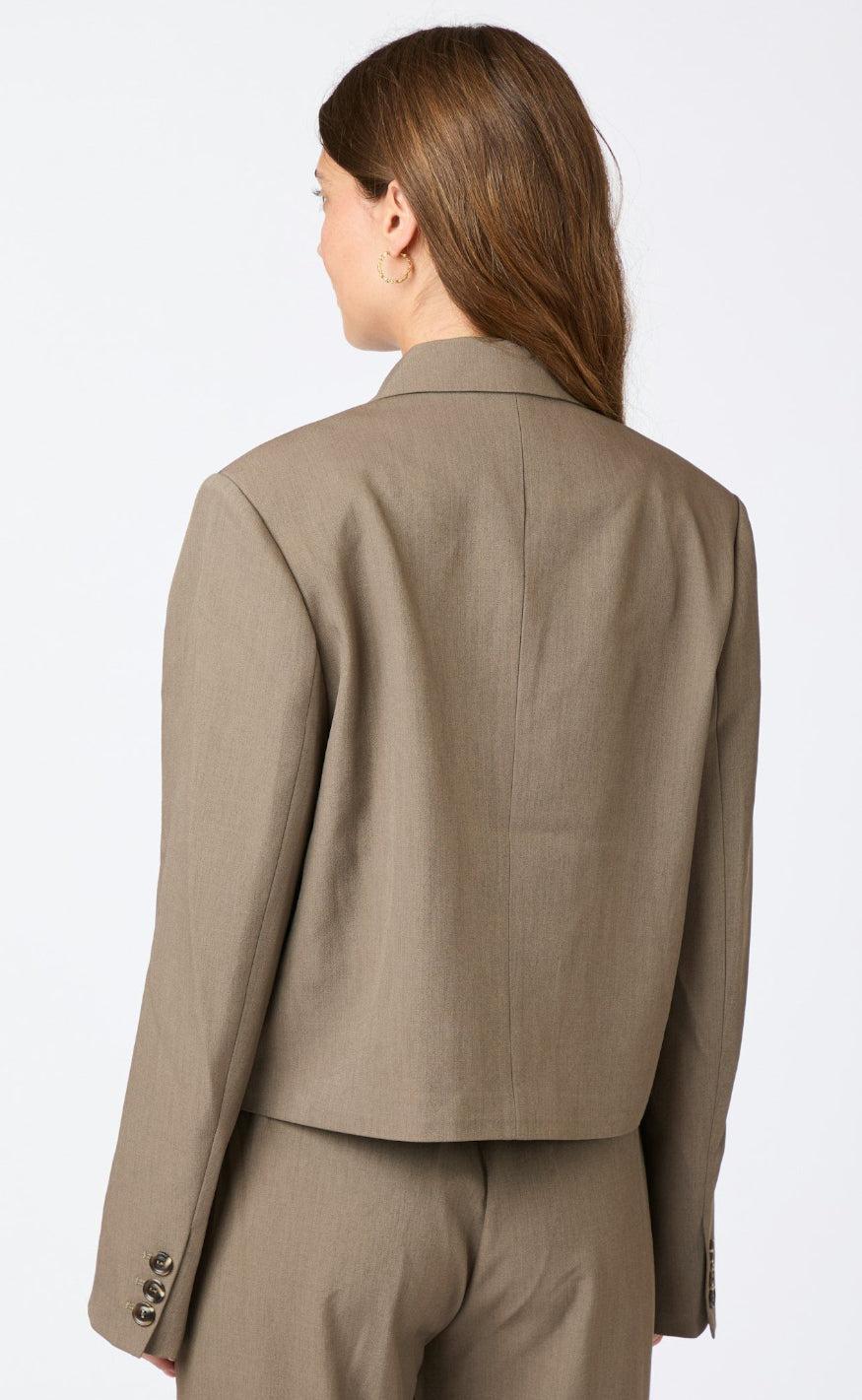 Neo Noir Blazer - Conan Structure - Khaki