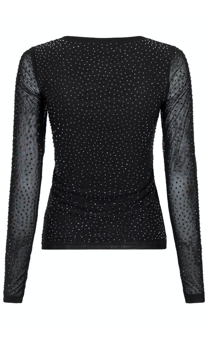 Neo Noir Blouse - Basira - Black