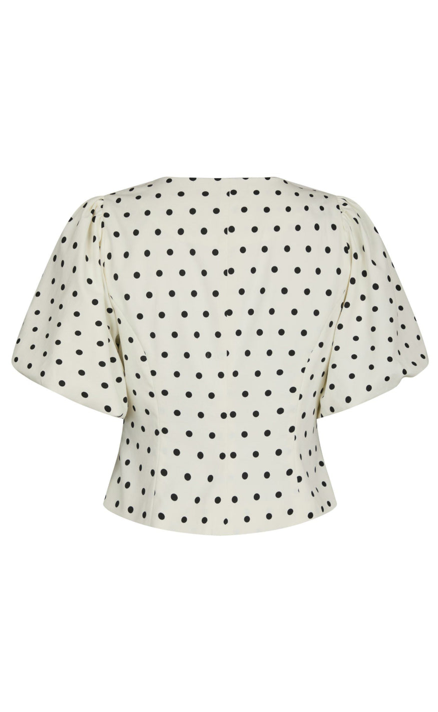 Neo Noir Bluse - Anela - White