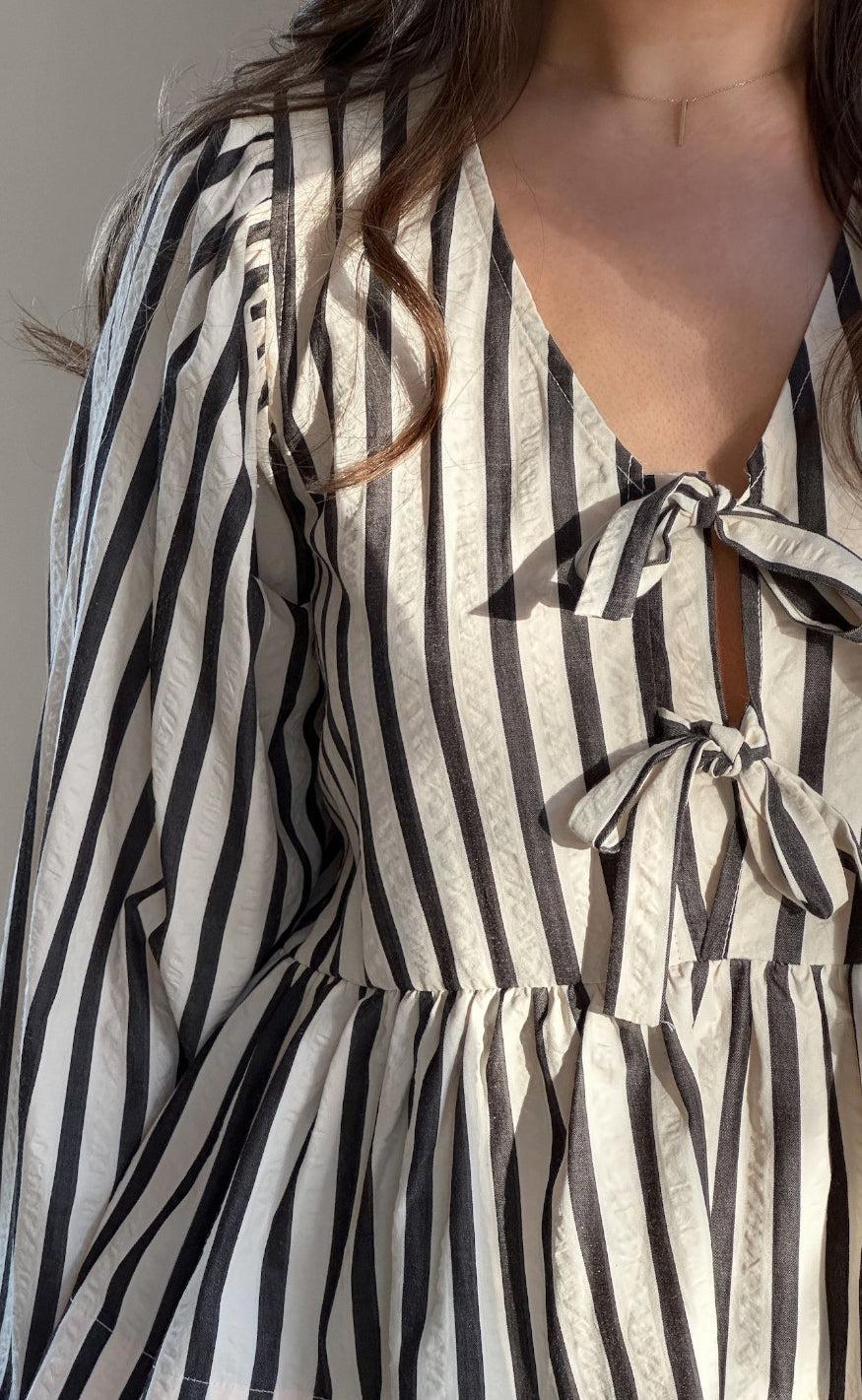 Neo Noir Bluse - Bessie - Creme