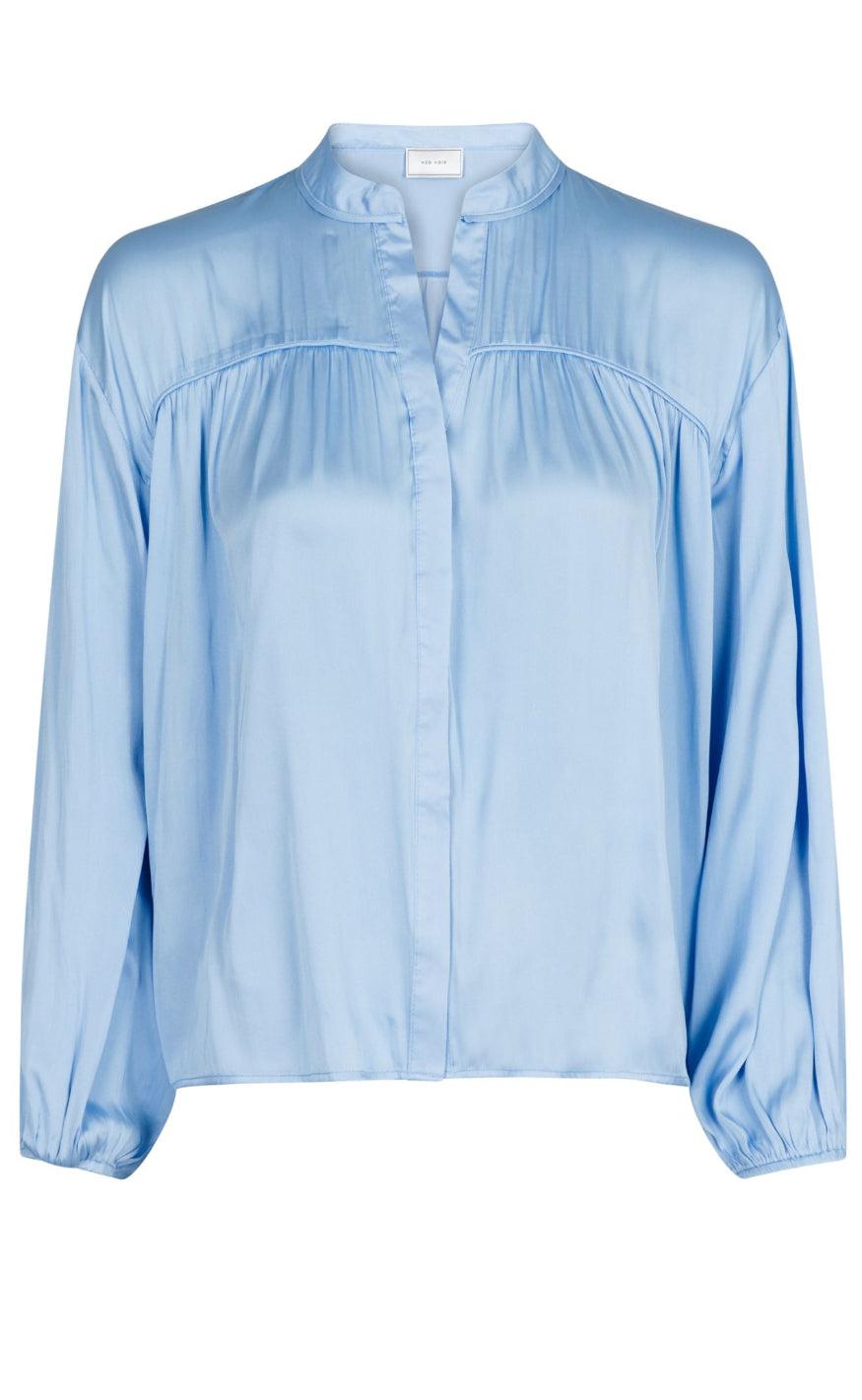 Neo Noir Bluse - Binnet - Light Blue