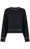 Neo Noir Bluse - Detri - Black