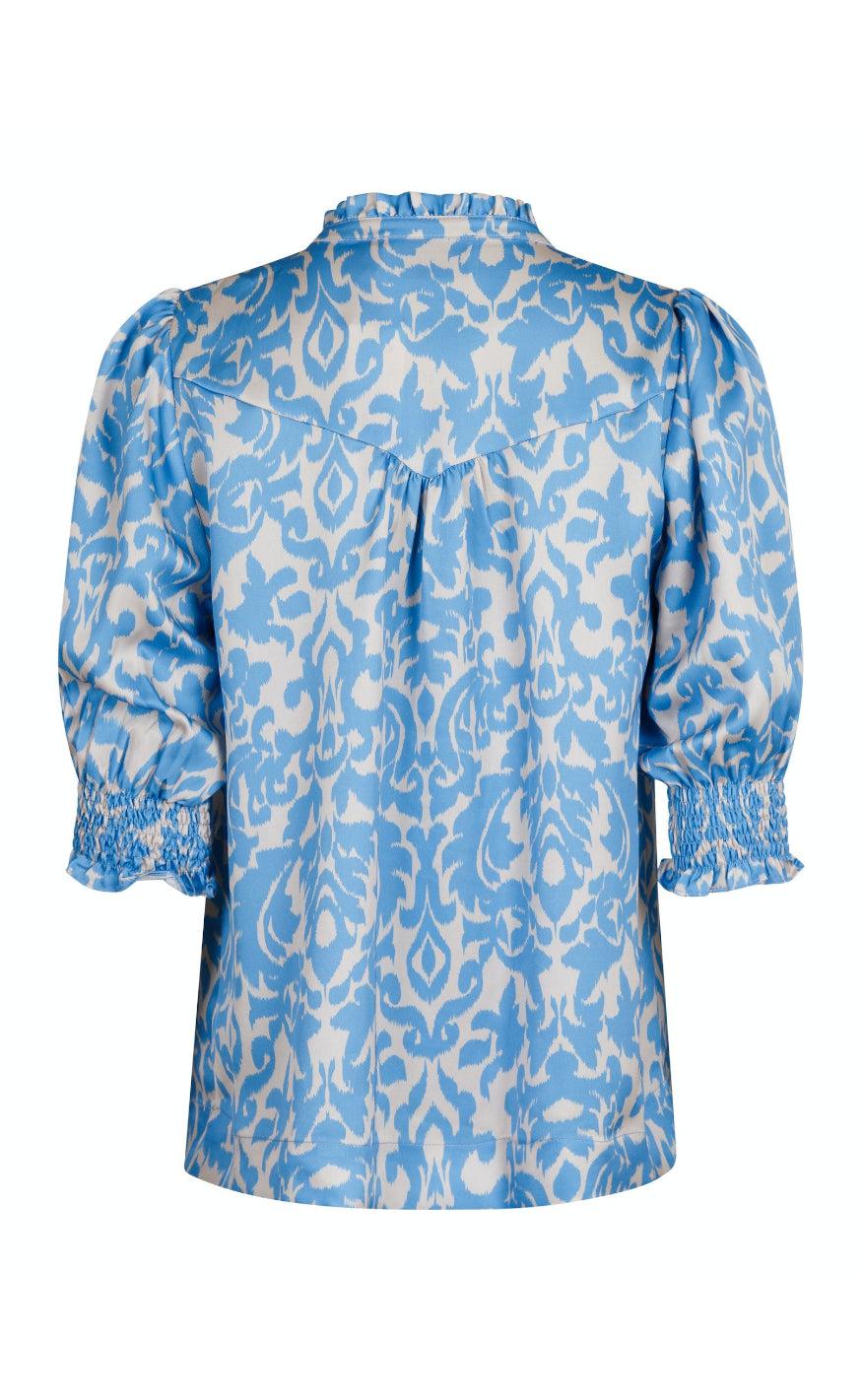 Neo Noir Bluse - Diana - Light Blue