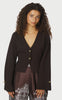 Neo Noir Bluse - Fulvia - Dark Brown
