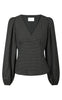 Neo Noir Bluse - Jane Dot - Black