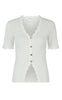 Neo Noir Bluse - Larifa Stitch - White
