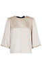 Neo Noir Bluse - Lorraine Soft - Champagne