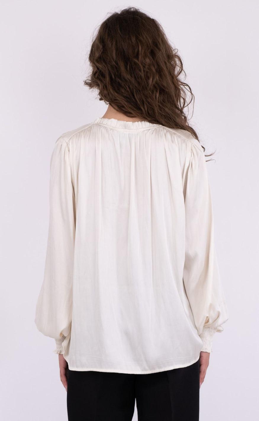 Neo Noir Bluse - Lucie - Off White