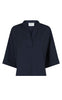 Neo Noir Bluse  - Luma - Navy