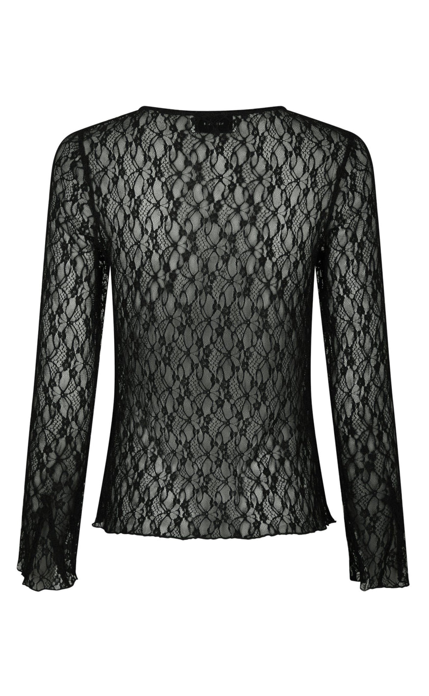 Neo Noir Bluse - Matria Lace - Black