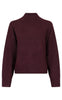 Neo Noir Bluse - Paulina - Wine