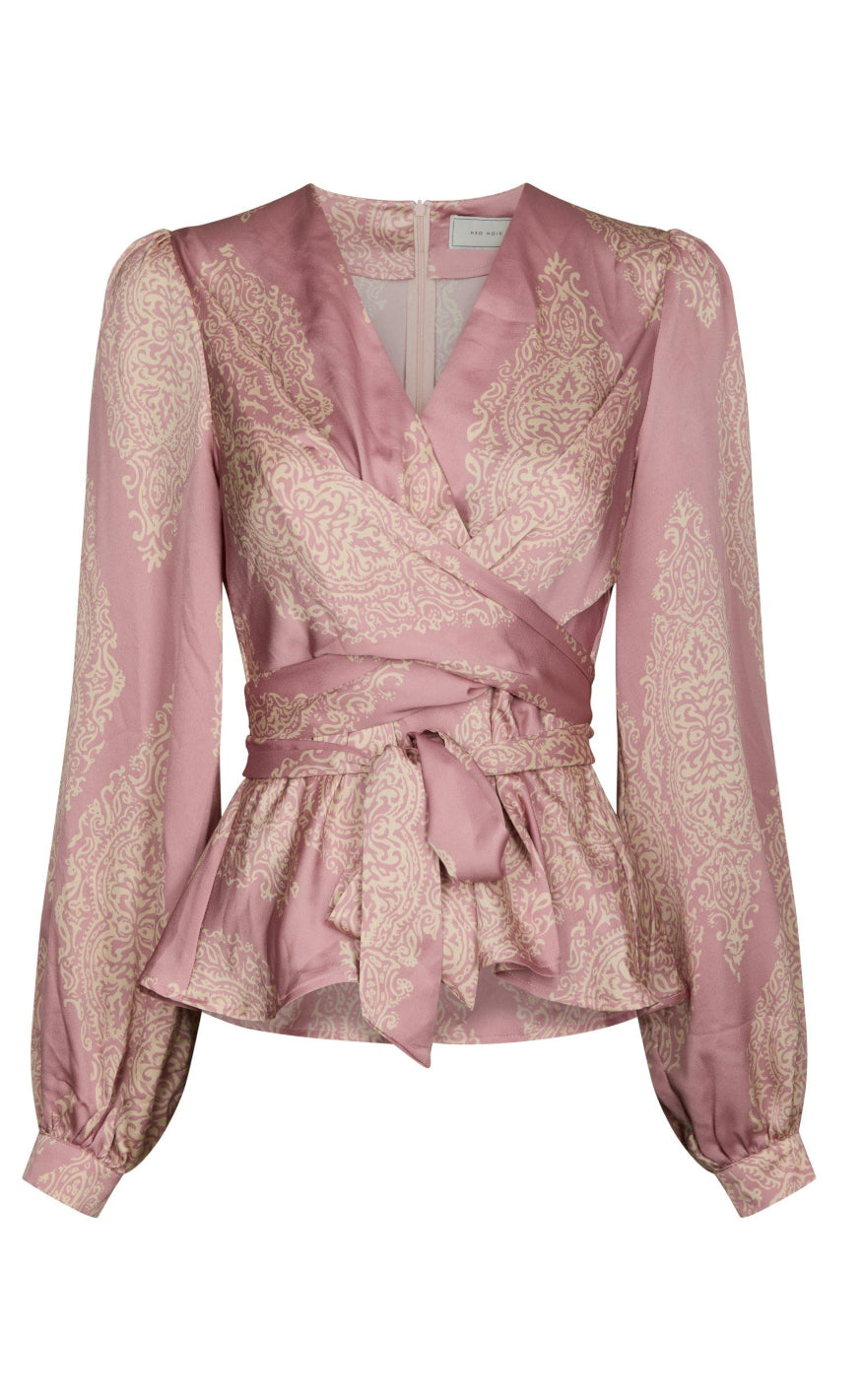 Neo Noir Bluse - Rista - Evening Rose
