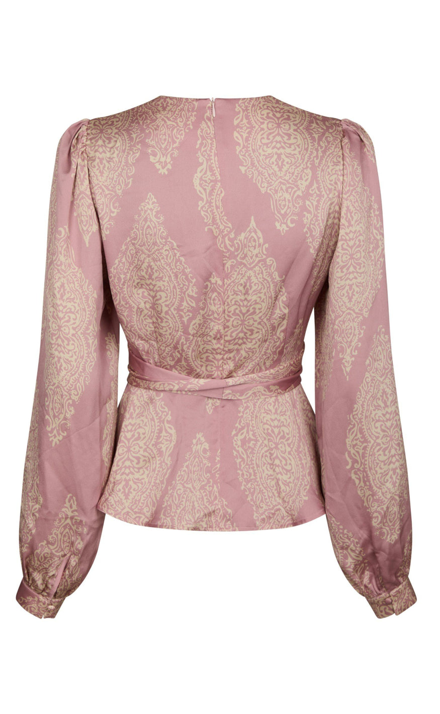 Neo Noir Bluse - Rista - Evening Rose