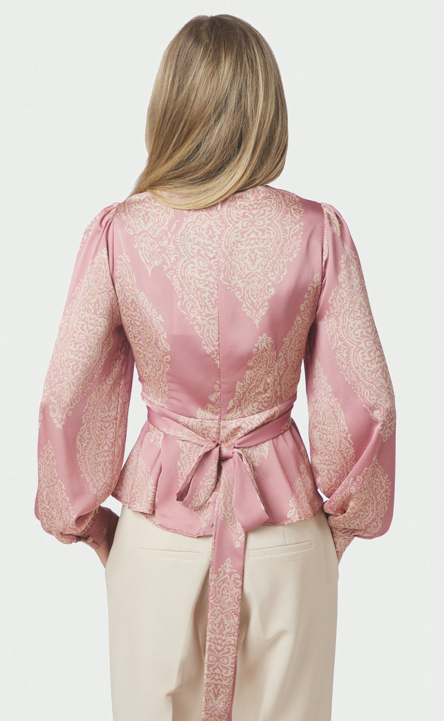 Neo Noir Bluse - Rista - Evening Rose