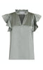 Neo Noir Bluse - Stella - Smoke Green