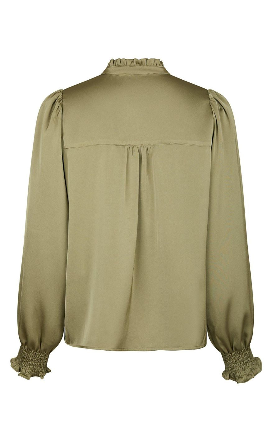 Neo Noir Bluse - Zamola - Dusty Army