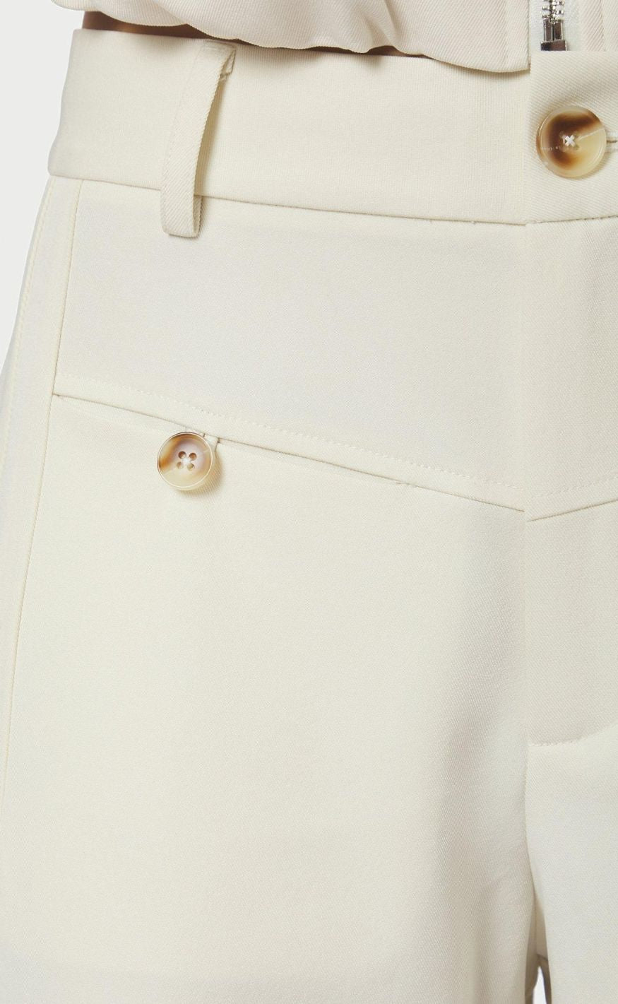 Neo Noir Bukser - Massie Structure - Off White
