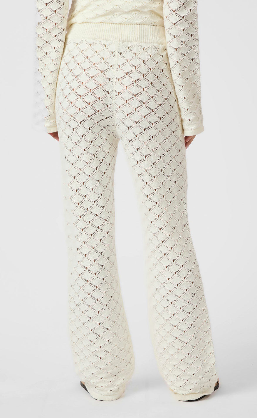 Neo Noir Bukser - Rizzy Crochet - Off White