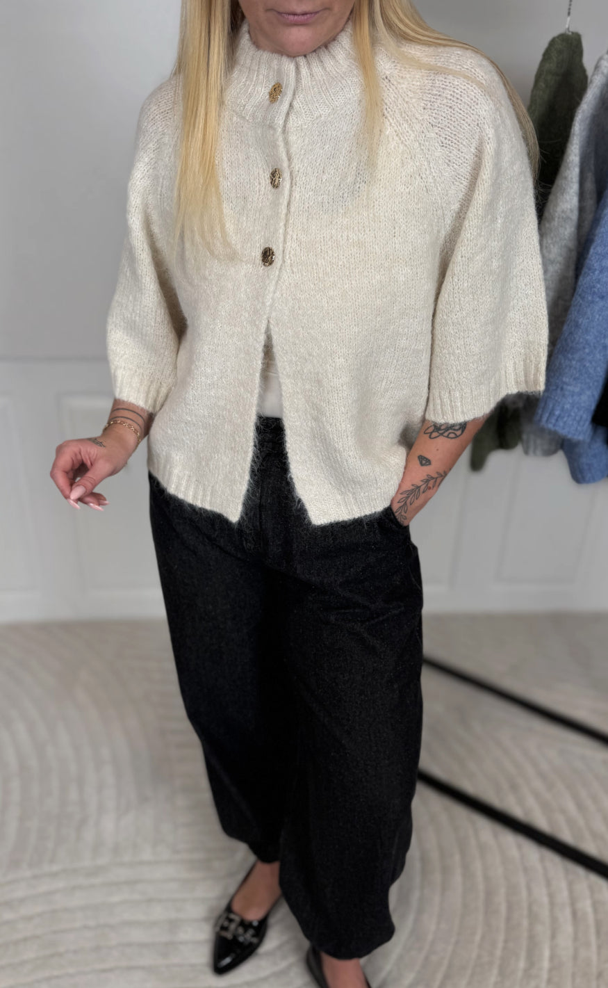 Neo Noir Cardigan - Benuta - Off White