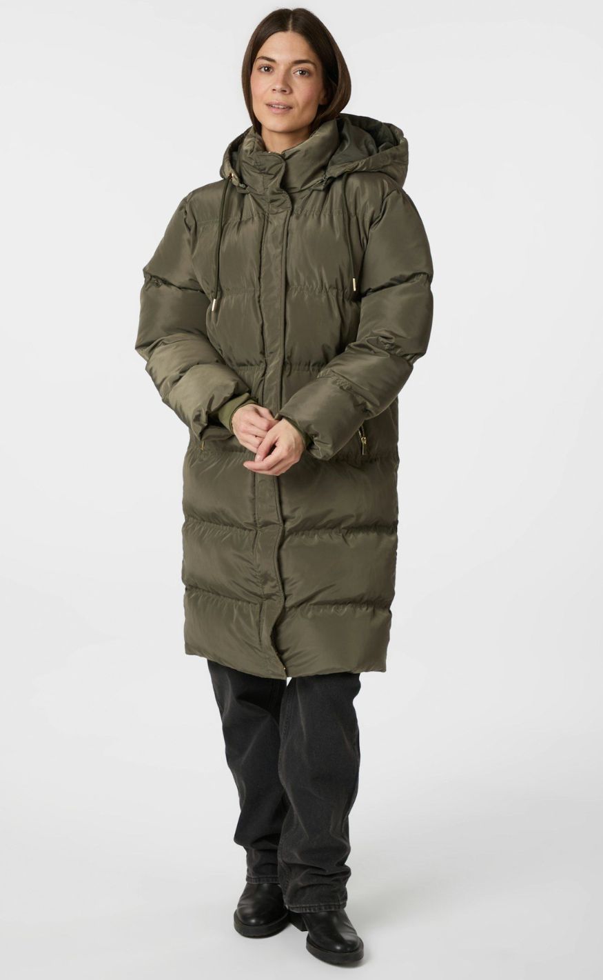 Neo Noir Jakke - Lucette Puffer - Olive