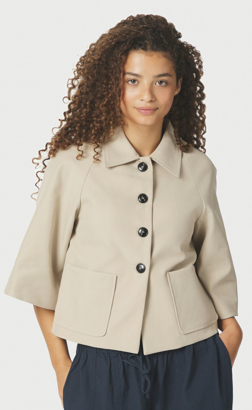 Neo Noir Jakke - Rosemma Mini - Beige