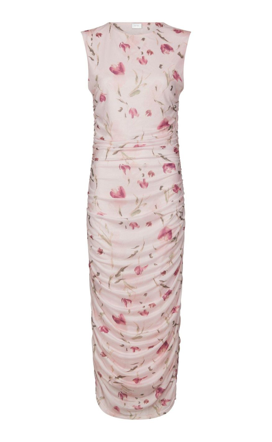 Neo Noir Kjole - Corilina Artist Mesh - Light Pink