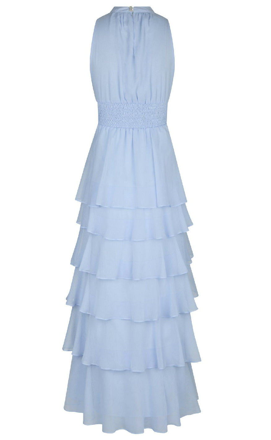 Neo Noir Kjole - Marli Chiffon - Light Blue