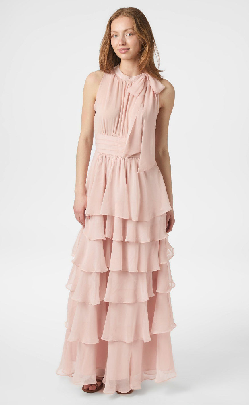 Neo Noir Kjole - Marli Chiffon - Rose
