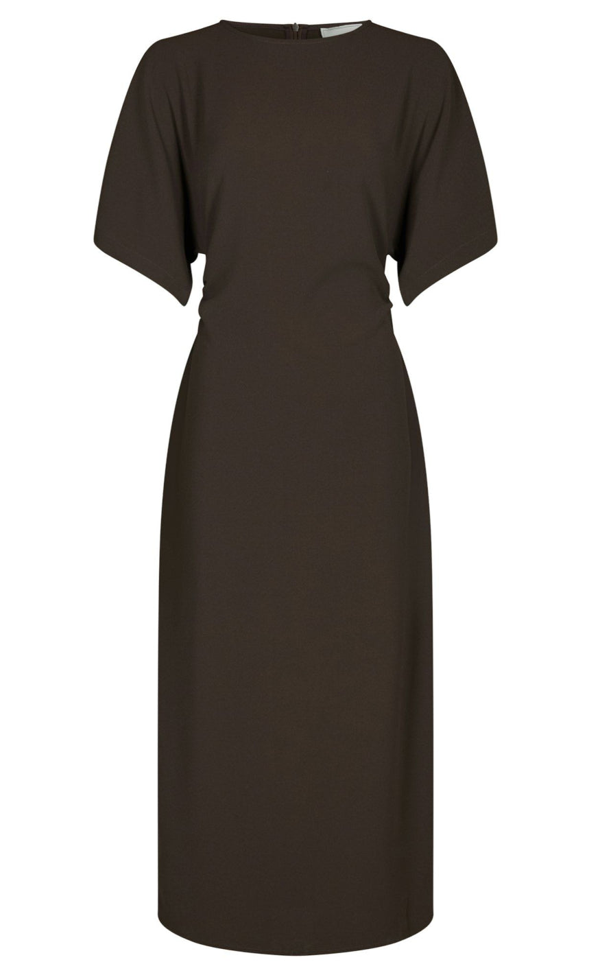 Neo Noir Kjole - Miloine - Dark Brown