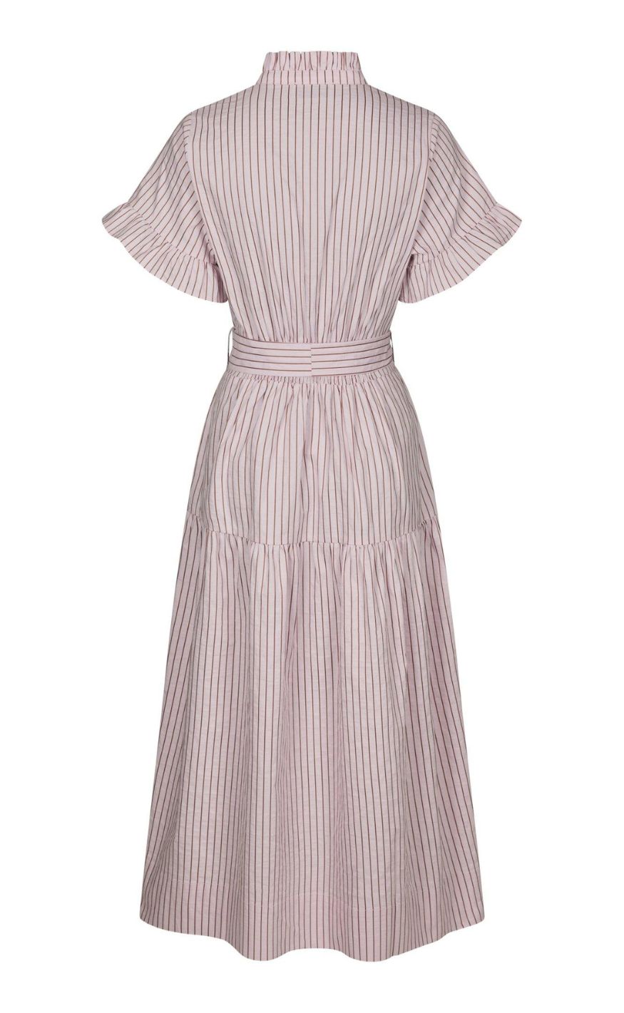 Neo Noir Kjole - Nessie Structure - Light Pink