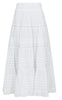 Neo Noir Nederdel - Felicia S Voile - White