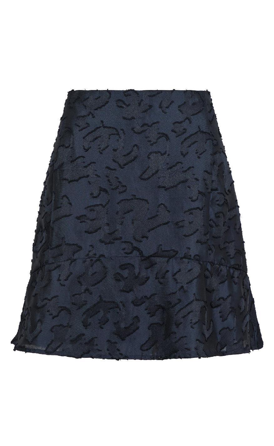 Neo Noir Nederdel - Loui Artwork - Navy