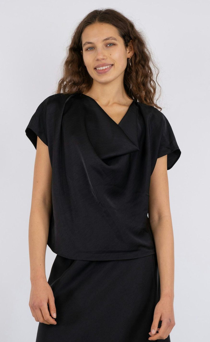Neo Noir Top - Annabeth - Black