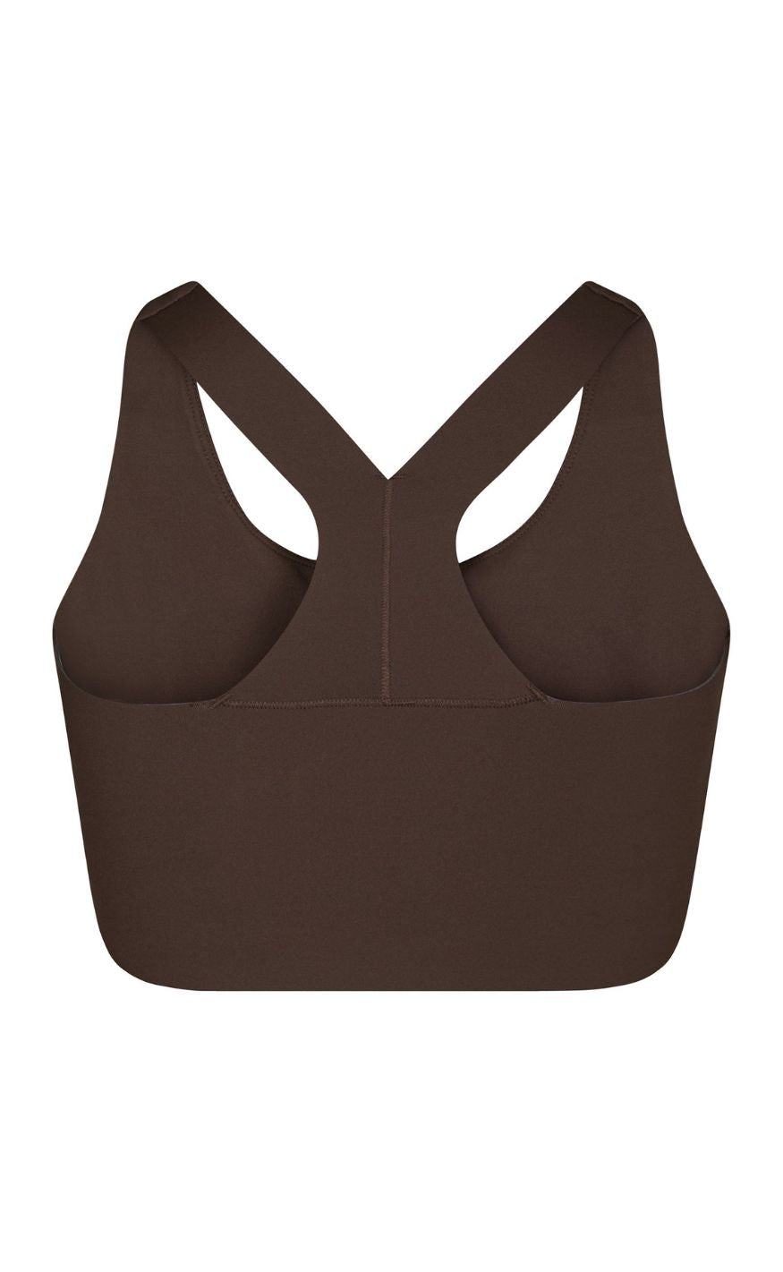 Neo Noir Top - Dutta - Chocolate Brown