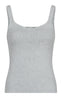 Neo Noir Top - Hanora - Light Grey Melange