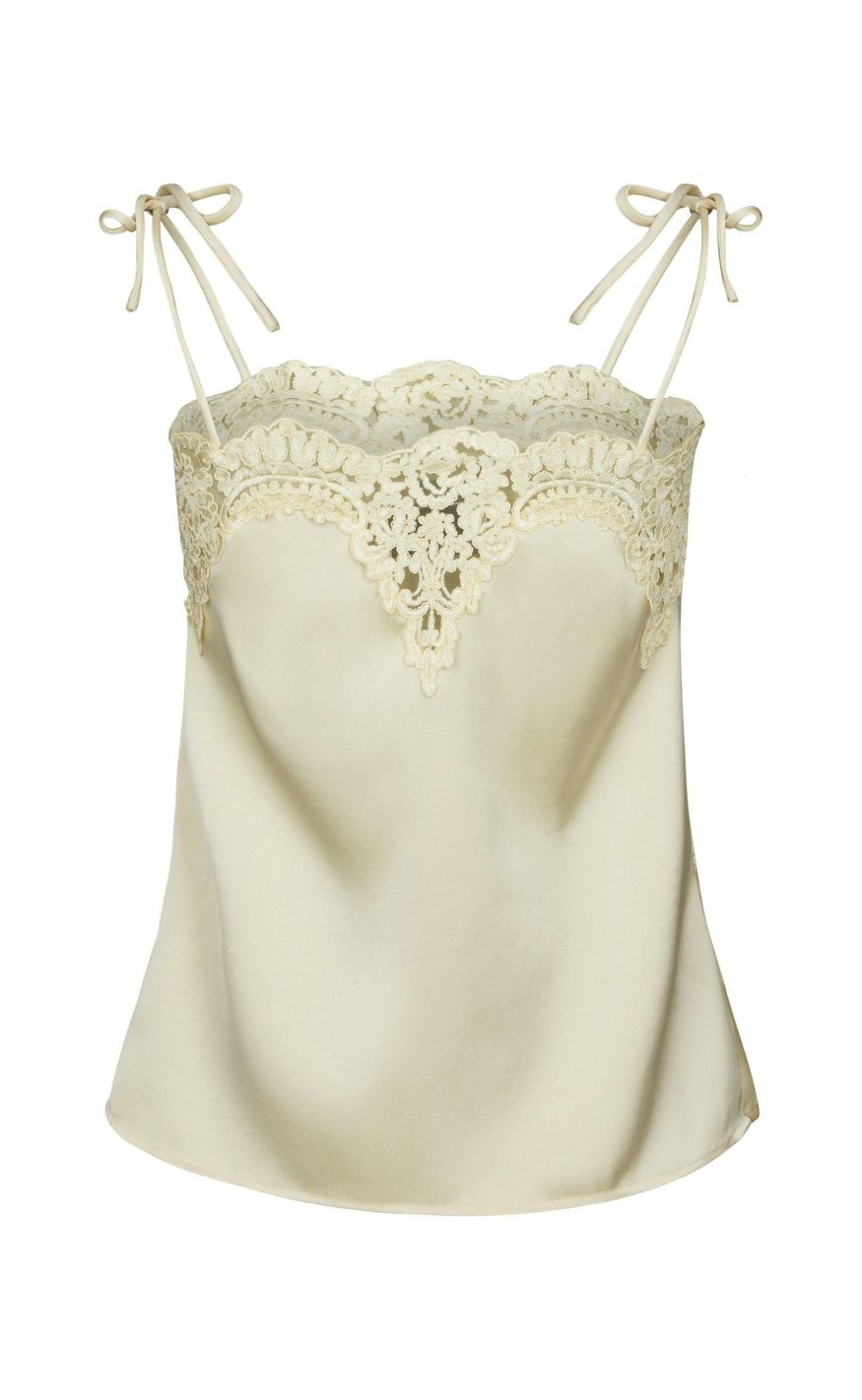 Neo Noir Top - Kaela Heavy - Light Yellow
